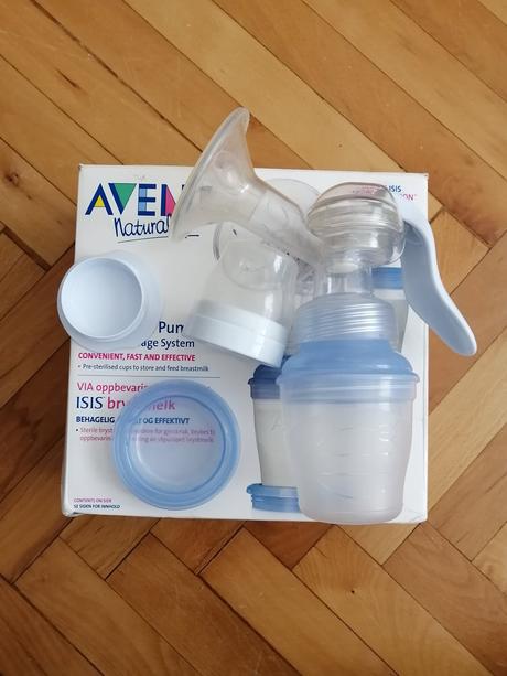 Odsávačka materského mlieka avent, 