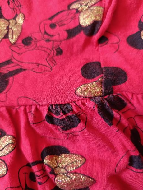 Minnie mouse šaty, sinsay,116