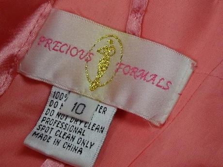 Luxusné staroružové spoločenské šaty, 38