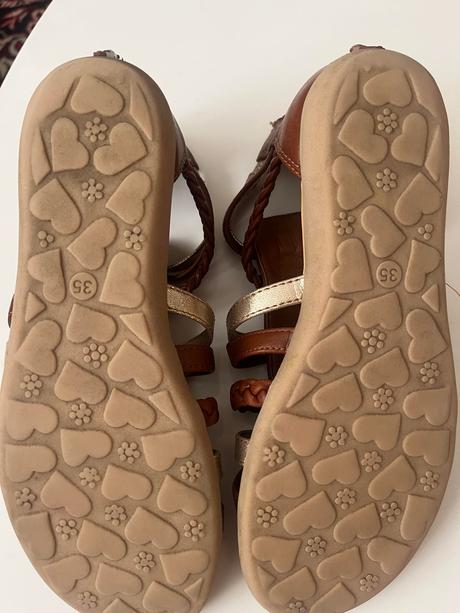 Letná "gladiátorky" sandále, 35