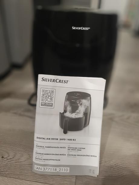 Teplovzdušná fritéza silver crest, silver crest
