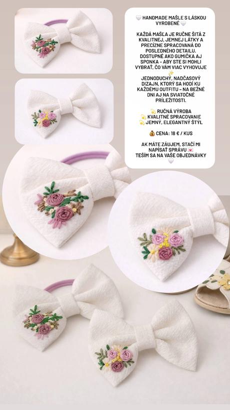 Ručne vyšívané kúsky, 