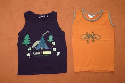 Chlapčenské tielka - veľ. 98, 98