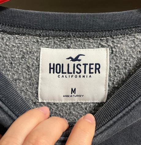 Crop mikina, hollister,m
