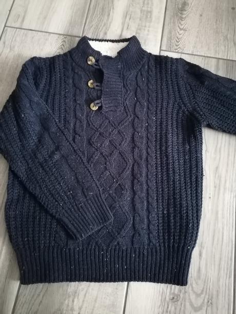 Svetrík 116 ( košielka grátis), pepco,116