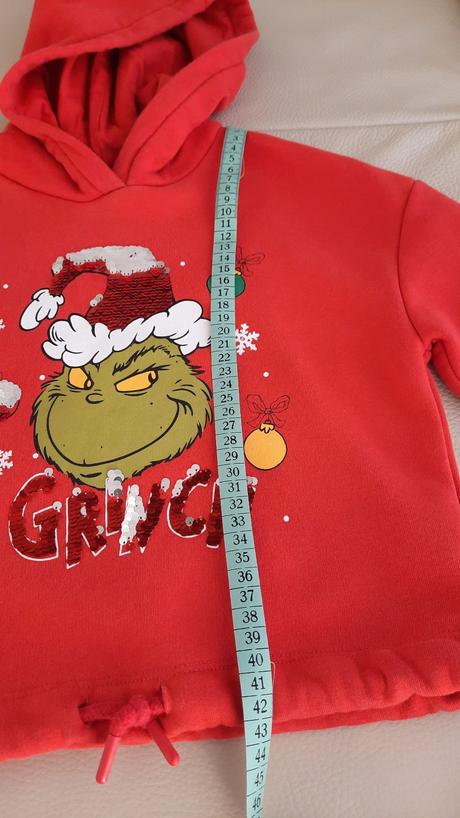Mikina grinch 140, c&a,140