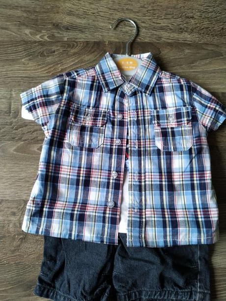 Set na leto pre veľkého fešáka, veľ.3-6mes. nové, 68