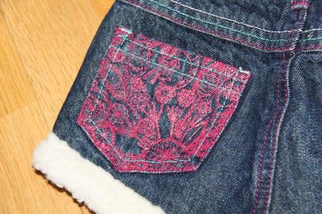 Kraťase s kožušinkou, desigual,116