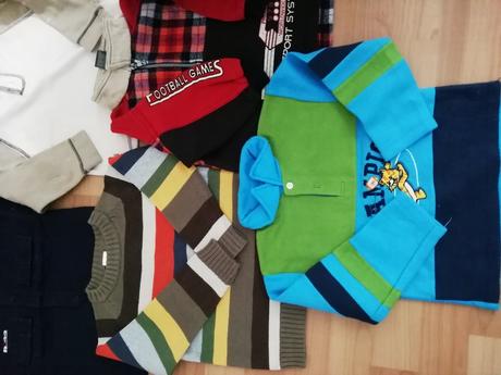 Balik oblecenia (nohavice, pulovre, tricka), 104–116