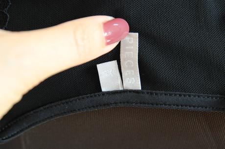 Čipkovaný elegantná body top, pieces xs, xs