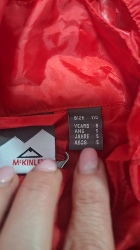 Nepremokavá bunda, mckinley,110