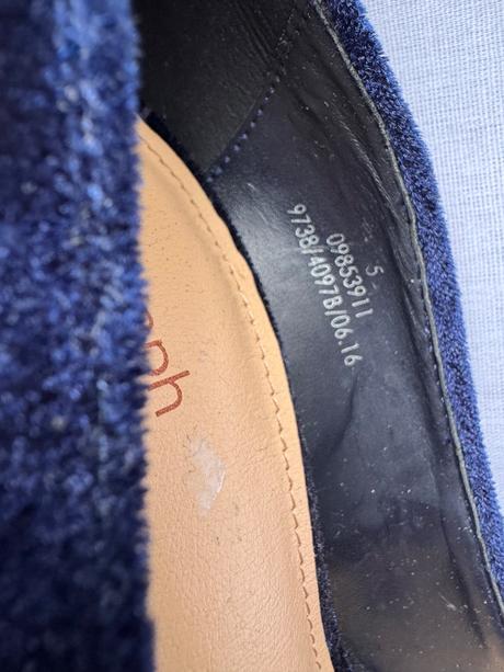 Autograph - zamatové lodičky, marks & spencer,38