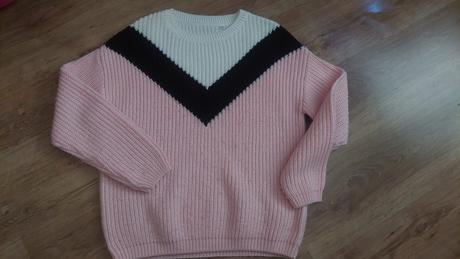 Dievcensky sveter svetloruzovy, 36