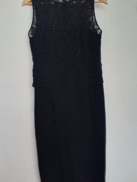 Spoločenské šaty s čipkou, bonprix,42