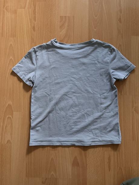 Bledomodré dievčenské tričko h&m, h&m,146