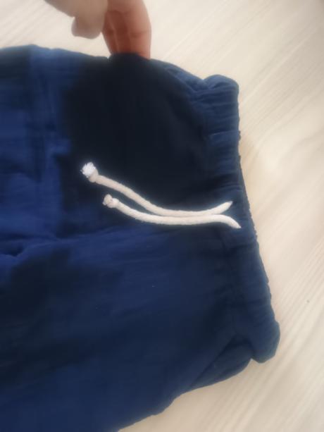 Ľahučké muselinove nohavice 134, beebies,134