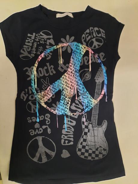 Dievčenské tričko xs, xs