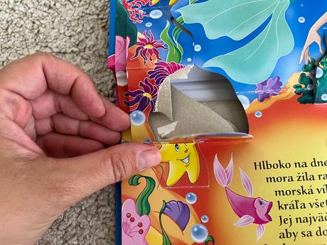 Priestorové lepolero morská víla,