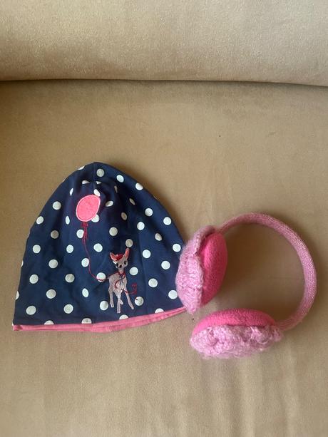Čiapka a klapky, h&m,128