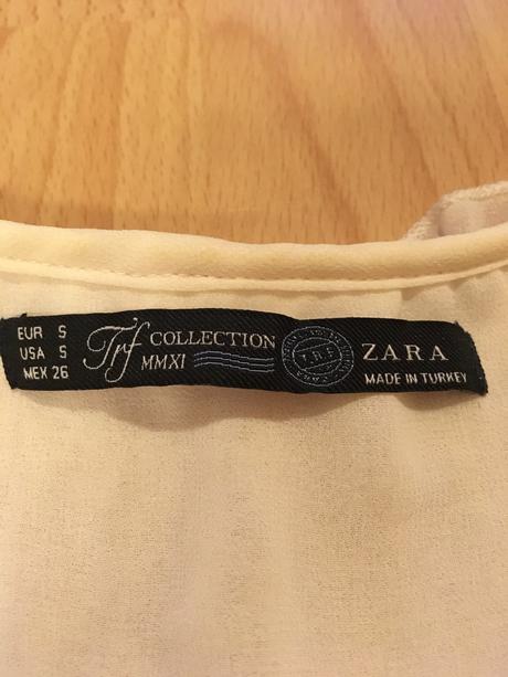 Kremova bluzka zara, zara,s