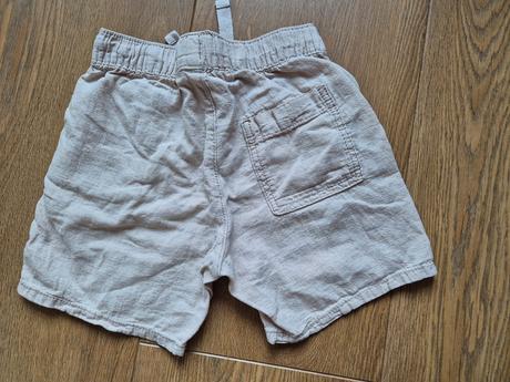 Ľanové šortky, h&m,104