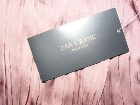 Plisovaná tunika zn. zara, zara,36 / s