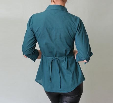 Letná bavlnená košeľa - dámska/dievčenská, 34