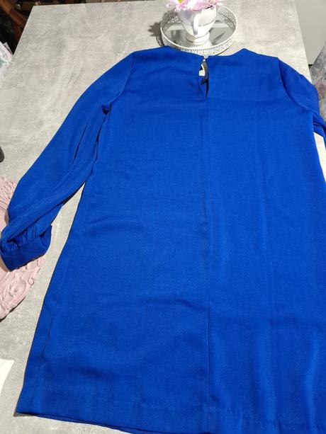 Modrá tunika alebo mini šaty, esmara,38