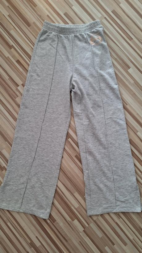 Široké tepláčiky, h&m,152