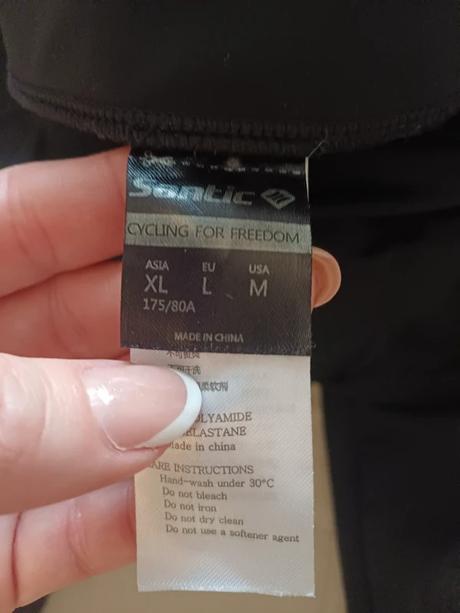 Kvalitné dámske cyklo legíny santic č.m, xl