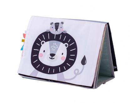 Kontrastná šuštiaca knižka pre hru na brušku, 