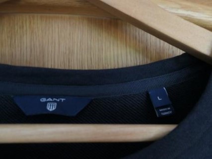 Gant original krasna, kvalitna damska mikina l, gant,l