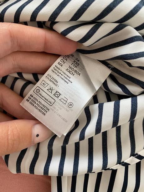 Pasikovana bluzka, h&m,34