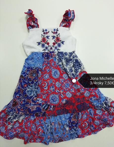 Vzorované vyšívané šaty, 104