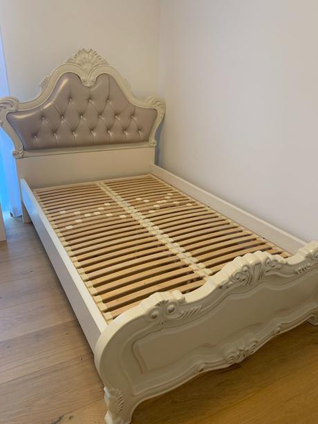 Posteľ 120x200 charme kolekcia la perle, šírka (cm): 120,dĺžka (cm): 200