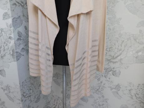 Damsky kvalitna kardigan bez zapinania, 40