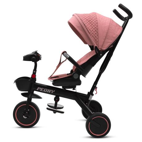 Detská trojkolka  peony eva ružová, 