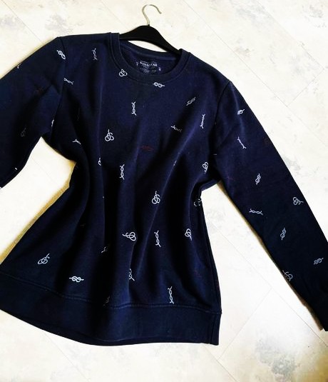 Tepláková mikina, pull&bear,m
