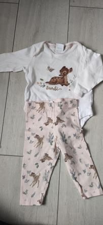 Súprava bambi body+legíny, f&f,68