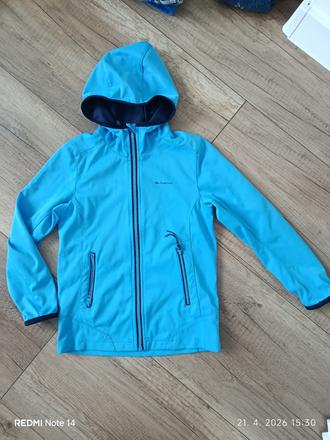 Softshellová bunda, decathlon,116