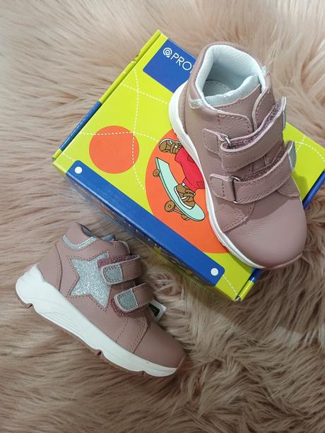 Detské kožené topánky protetika 23221141 b, protetika,21 / 22 / 23