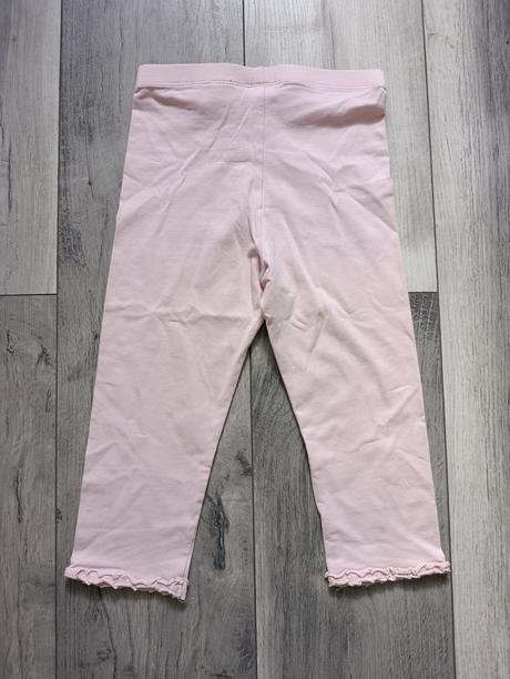Legíny s krajkou 3/4 h&m -128, h&m,128