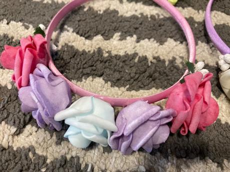 Kvetinkové čelenky 110/128, lindex