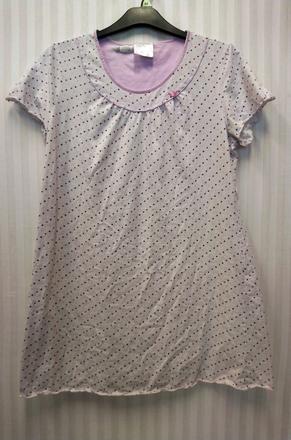 Dámska nočná košeľa farebné bodky, lingerie, l, l