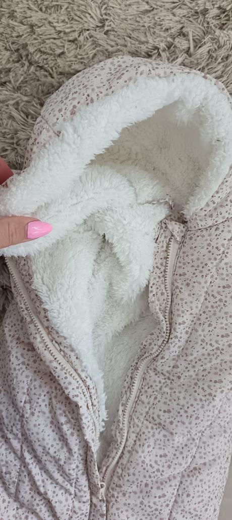 Teplá kombinéza pre dievčatko na zimu, zara,68