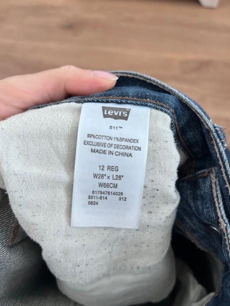 Levis modré rifle, levis,s