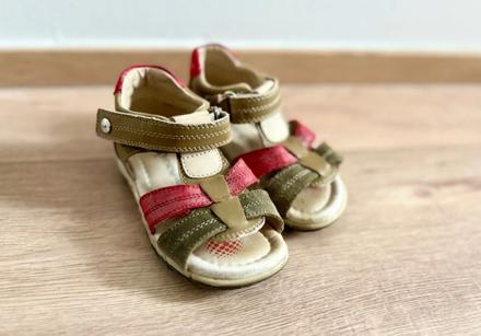 Kozene sandalky 24, 24