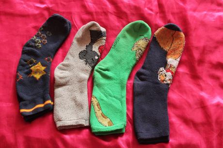 Teplé ponožky, h&m,36