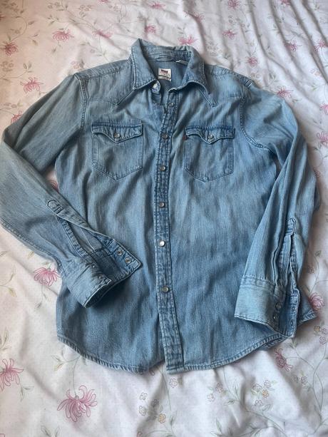 Levis riflová košeľa, levis,s