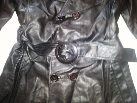 Prechodny taliansky kozenkovy kabatik s,m,l a xl, l / m / xl